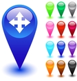 map button vector image