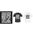 t-shirt print design vector image