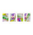 set of cover templates vector image vector image