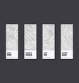 alcohol label set of topographic line map wood vector image