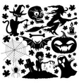 halloween holiday set vector image vector image