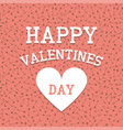 happy valentines day decorative background vector image
