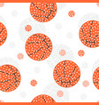 seamless pattern with basketball abstract vector image vector image
