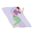 3d isometric flat set of men and women vector image