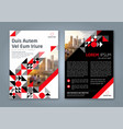 cover annual report 2064 vector image