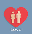 love concept vector image vector image