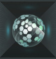 future interface technology vector image