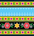 pakistani and indian template design vector image