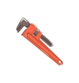 orange monkey wrench vector image