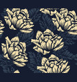 seamless floral pattern vector image vector image