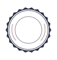 badge sticker or emblem icon vector image