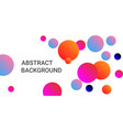 gradients balls shapes vector image