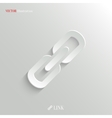 link icon - web background vector image vector image