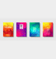 hexagonal polygonal abstract background colorful vector image vector image
