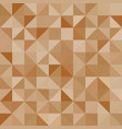 abstract background brown triangles vector image vector image