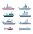 military boats combatant warship security vector image vector image
