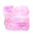 pink watercolor background vector image