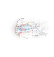 artificial intelligence concept technology vector image