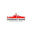 manhattan new york icon logo design template vector image