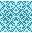 blue circles background vector image vector image