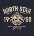 aviation academy airline flight training flying vector image