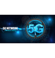 5g new wireless internet wifi connection vector image vector image