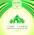 real estate background vector image vector image