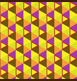 seamless geometric pattern and colorful vector image vector image