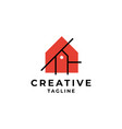 house home symbol logo vector image