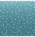 rain drops pattern vector image vector image