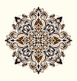 mandala ethnic motifs vector image vector image