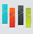 colorful info graphics for your business vector image vector image