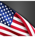 patriotic background with american vector image