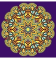 circle ornament ornamental round lace vector image