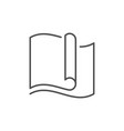 multilayer material line outline icon vector image