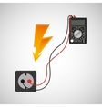 electrical power icon vector image vector image