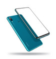 smartphone mockups vector image vector image