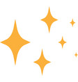 star sparkle magic stars glitter burst glow vector image