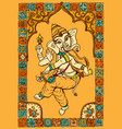 with ganesha vector image vector image