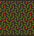 floral seamless pattern background vector image vector image