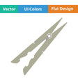 cloth peg icon vector image