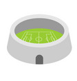 football arena stadium sports building symbol vector image vector image