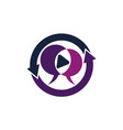 video sharing solution vector image