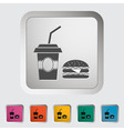 fast food vector image vector image