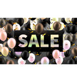 stock golden sale discounts vector image vector image