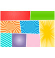 comic book page concept vector image