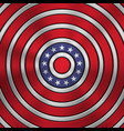 4th of july independence day badge vector image
