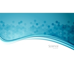 Abstract science background Royalty Free Vector Image