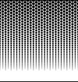 halftone dotted pattern background horizontally vector image