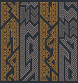 tribal seamless pattern vector image vector image
